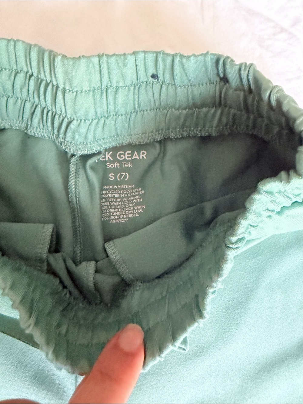 Tek Gear Girl’s Soft Tek Elastic Waist Skirt - Sage Green, S